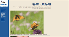 Desktop Screenshot of nabu-mosbach.de